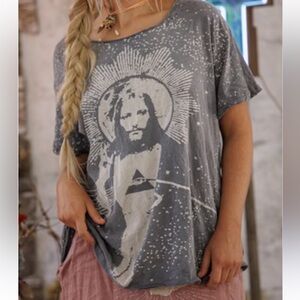Magnolia Pearl Halo Jesus Graphic Tee